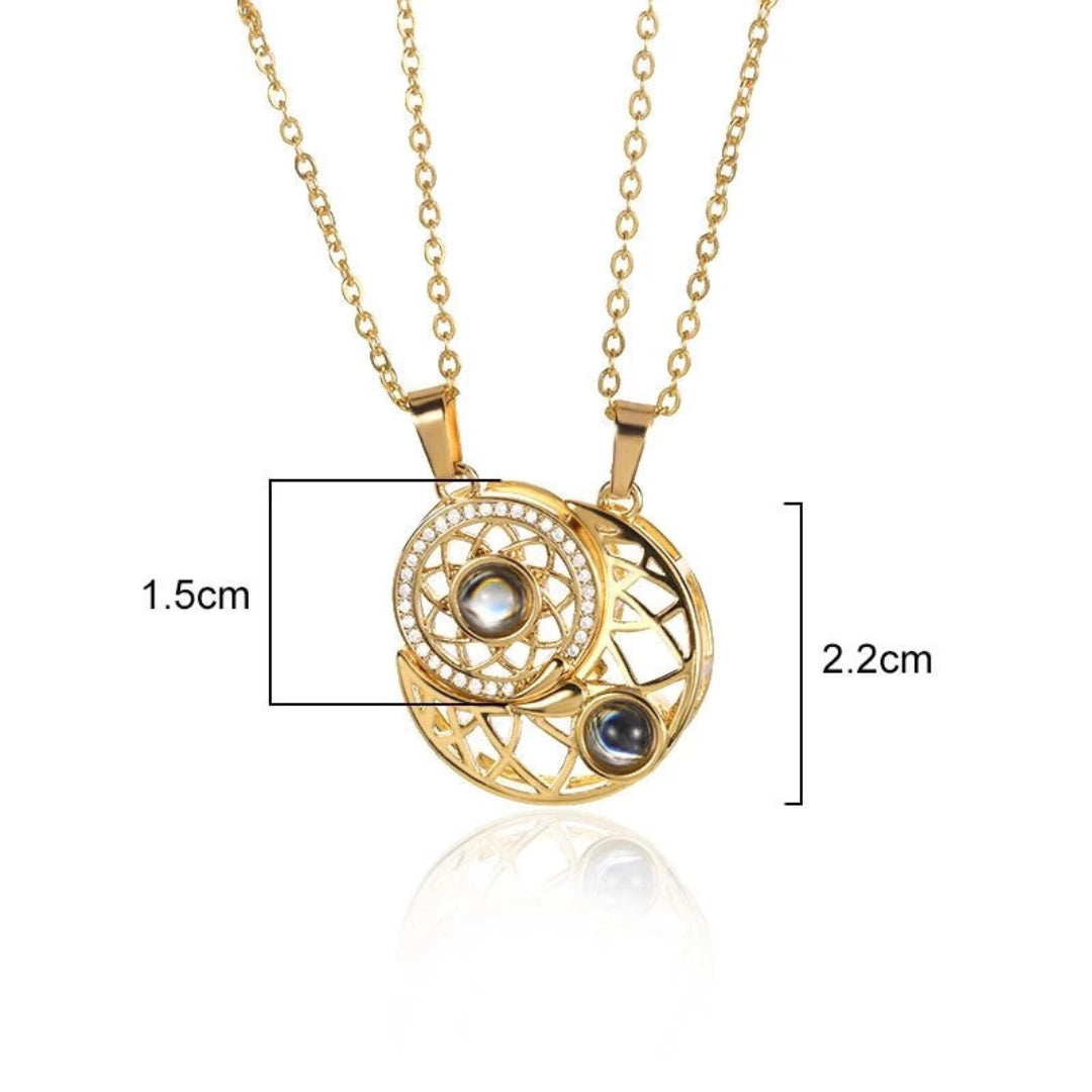 Sun and Moon Necklace Interestellar™